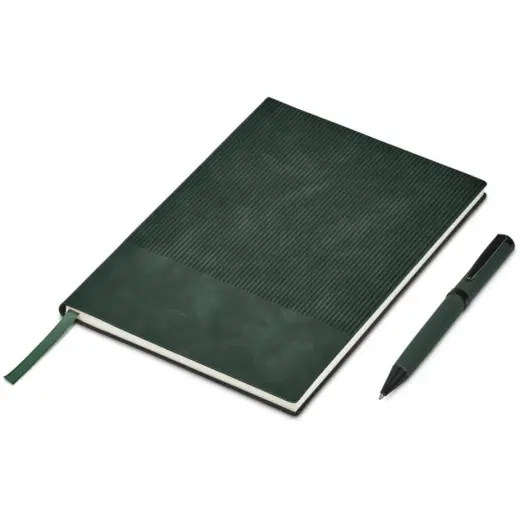 Milestone Notebook & Pen Set Dark Green